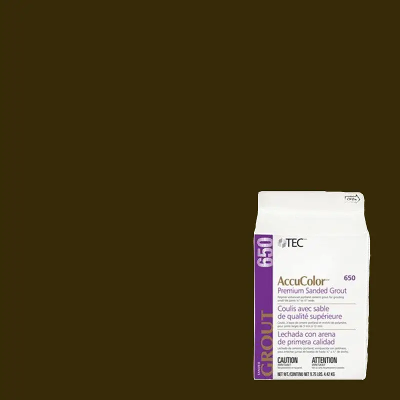 Tec Sanded Grout AccuColor Premium #994 Dark Walnut 4.5 kg