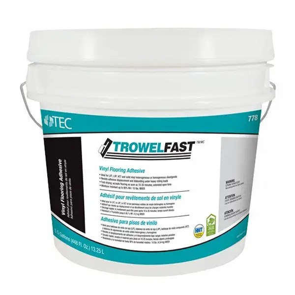Tec TrowelFastMC Vinyl Flooring Adhesive - 13.25 L
