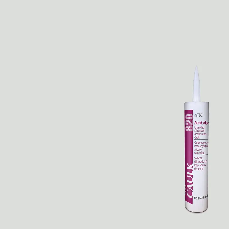 Tec UnSanded Tile Caulk AccuColor #905 Light Cool Grey 310 ml