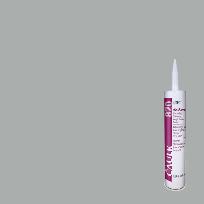 Tec UnSanded Tile Caulk AccuColor #908 Dove Gray 310 ml