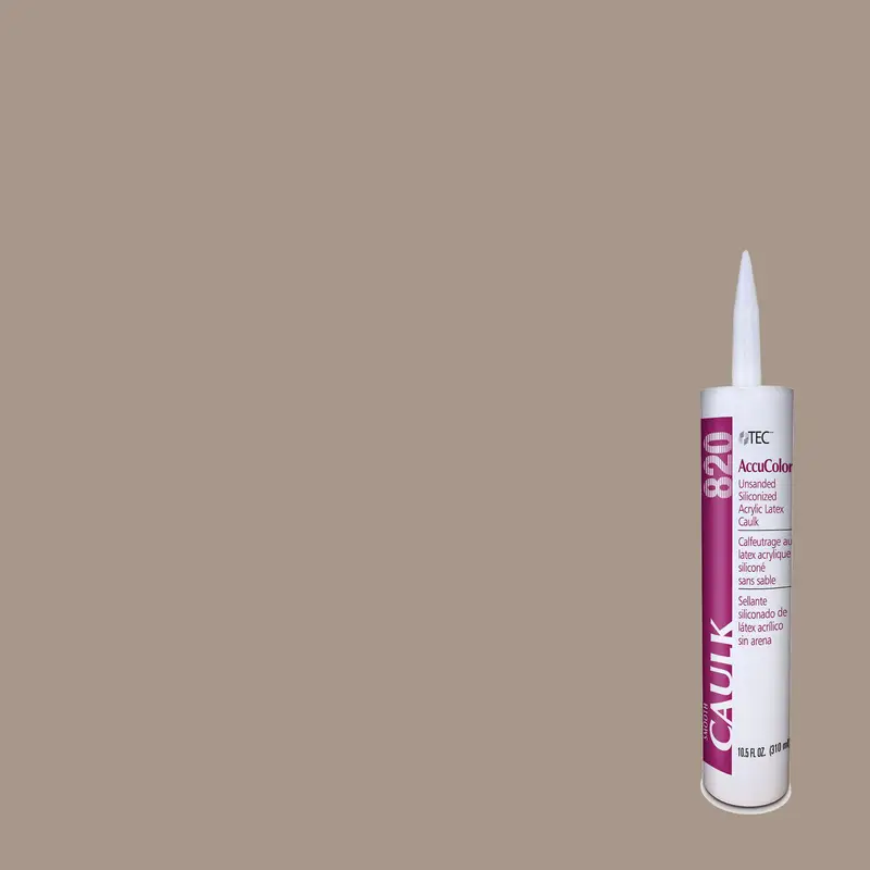 Tec UnSanded Tile Caulk AccuColor #915 Light Smoke 310 ml