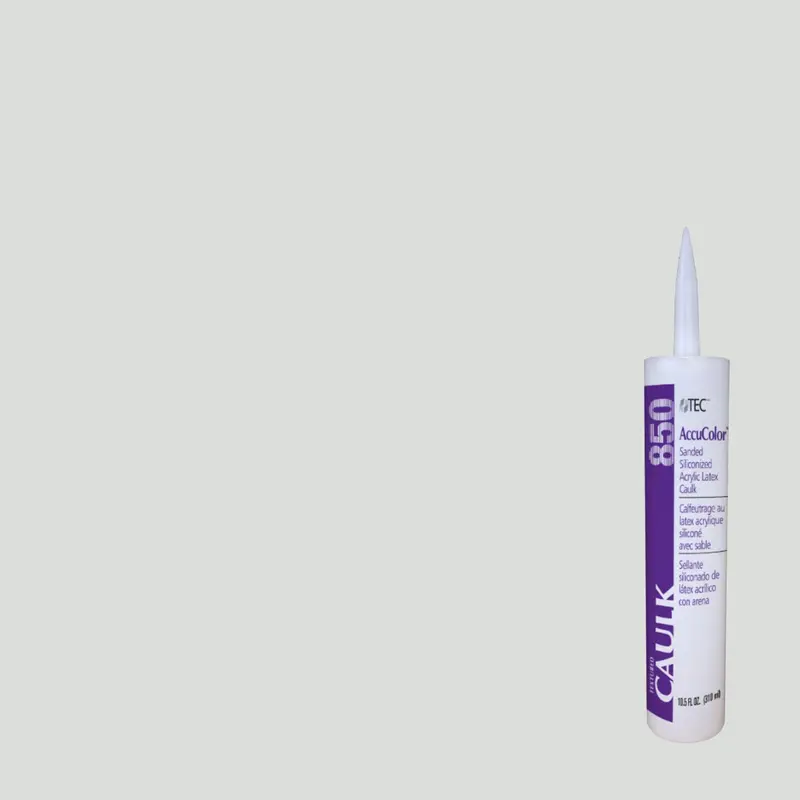 Tec Sanded Tile Caulk AccuColor #905 Light Cool Grey 310 ml