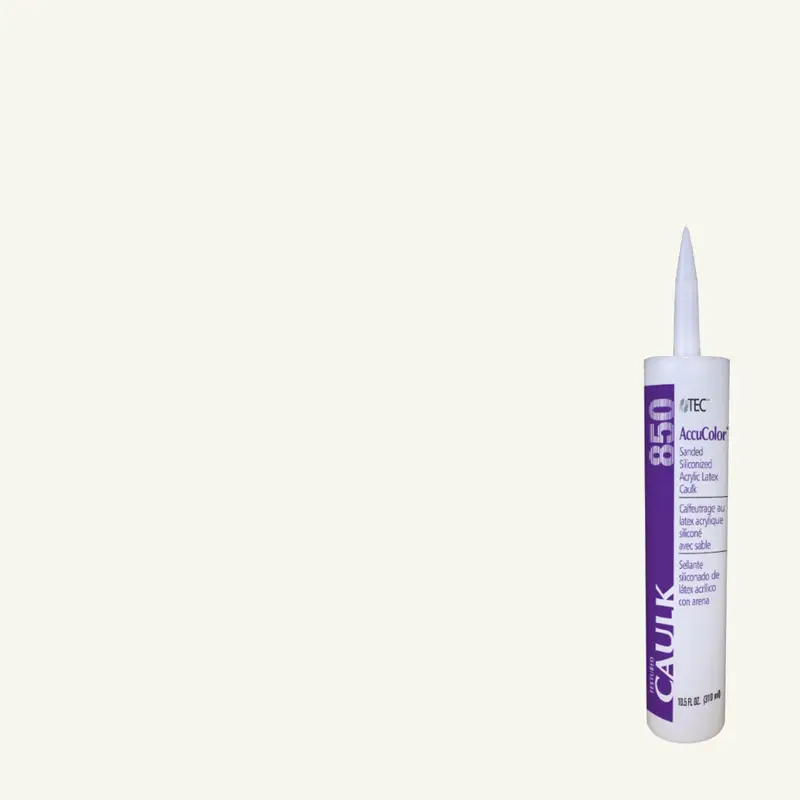 Tec Sanded Tile Caulk AccuColor #910 Bright White 310 ml