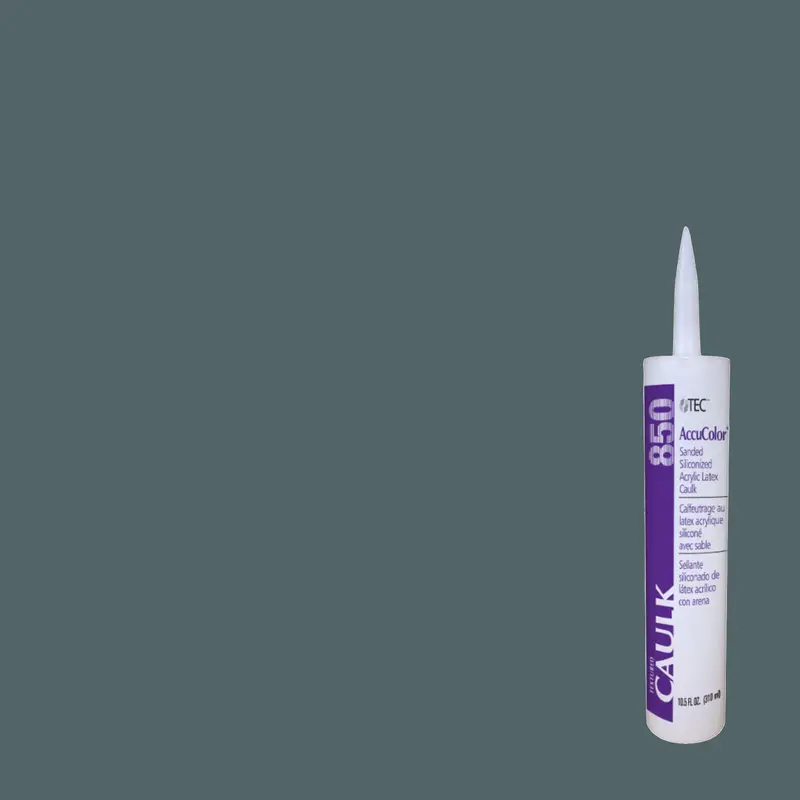 Tec Sanded Tile Caulk AccuColor #929 Charcoal Gray 310 ml