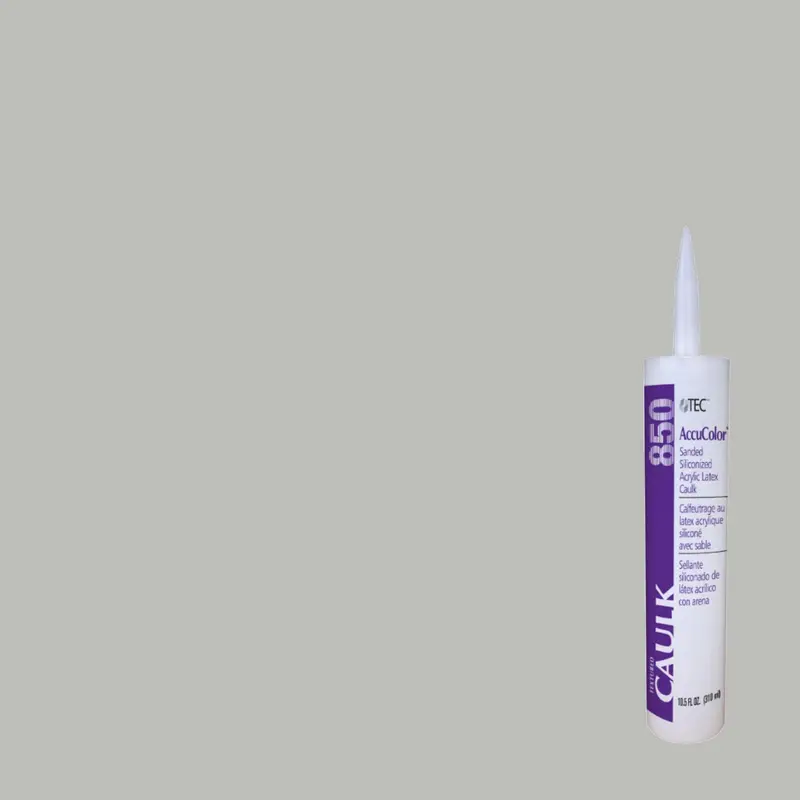 Tec Sanded Tile Caulk AccuColor #933 Standard Gray 310 ml