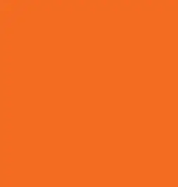 TightLock Resilient TDCR 62 4-3/8" #62 Tangerine Tango - Wall Base 75'