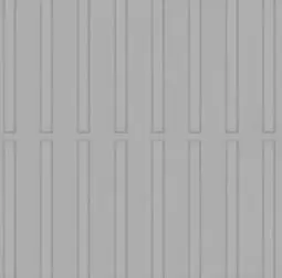 Tarkett - Tactile Warning Surface Rubber Tile Guide Bars #23 Vapor Grey 24" x 24"