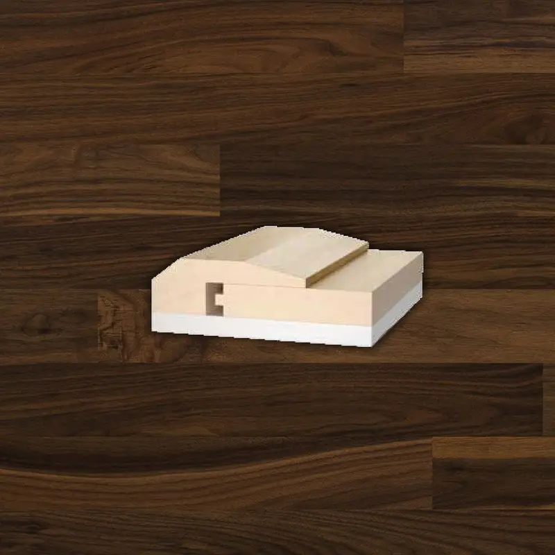 Lauzon Collection Engineered Hardwood Granville Semi Gloss Threshold Black Walnut 84"