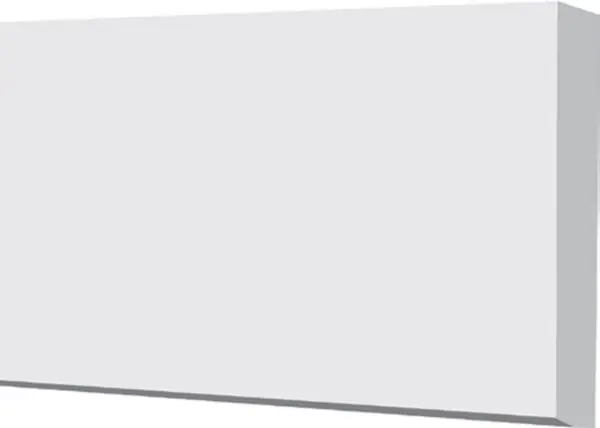Fusion - Shower Threshold Artifical Stone Polished Super White 4" x 48" - 12 mm