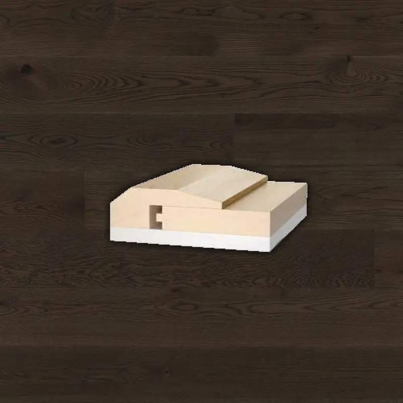 Lauzon Collection Engineered Hardwood Dark Earth Ultra-Matte Threshold European White Oak 84"
