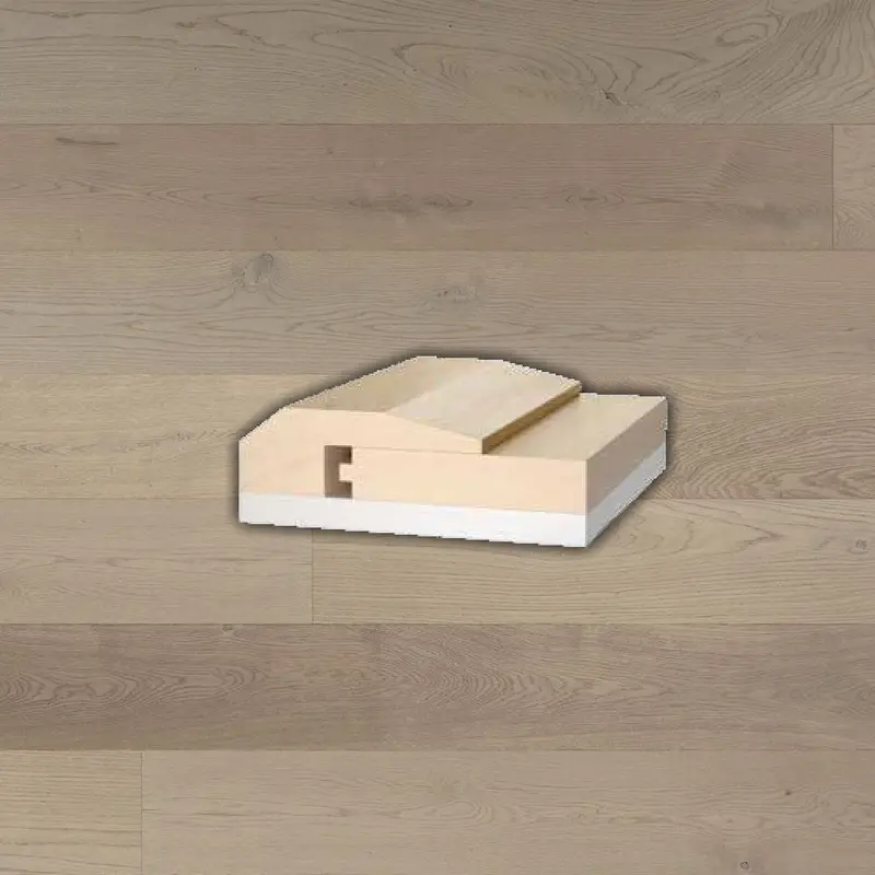 Lauzon Collection Engineered Hardwood Morning Mist Ultra-Matte Threshold European White Oak 84"