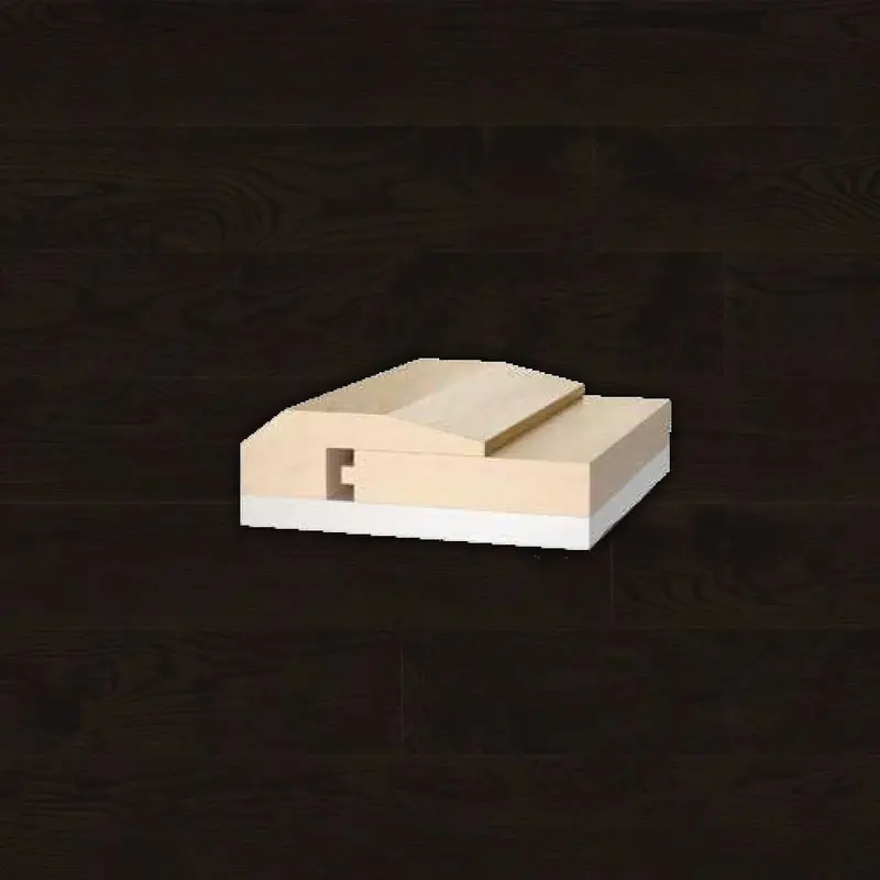 Lauzon Collection Engineered Hardwood Black Cape Ultra-Matte Threshold European White Oak 84"