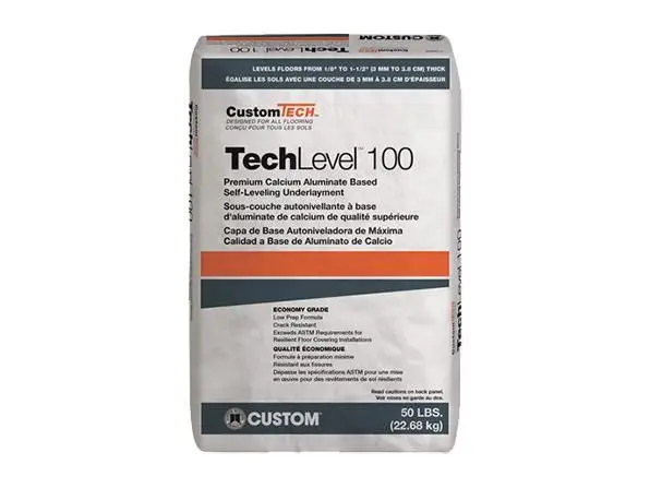 CustomTech - Self-Leveling Underlayment TechLevel 100 50 lb