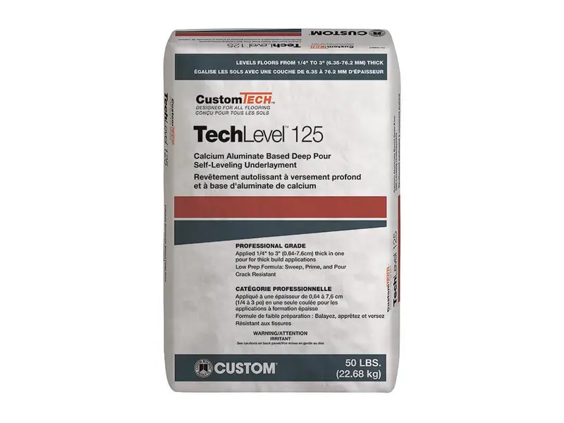 CustomTech - Self-Leveling Underlayment Techlevel 125 50lb