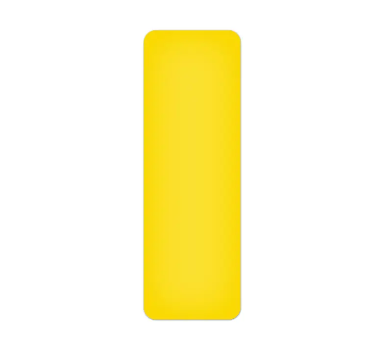Incom - Yellow Tuff Mark "I" - Shape - pack of 20