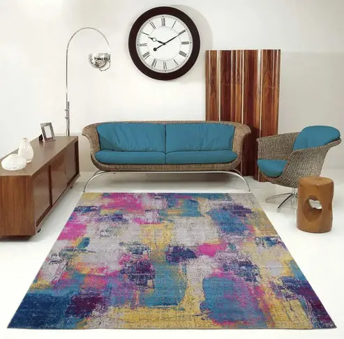Ladole Rugs Timeless Collection Yorkson Abstract Beautiful Indoor Outdoor Stylish Beautiful European Runner Area Rug Carpet – 1'10" x 2'11"