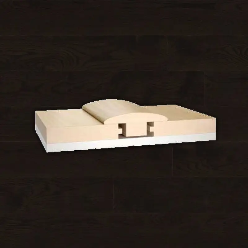 Lauzon Collection Engineered Hardwood Black Cape Ultra-Matte T-Molding European White Oak 84"
