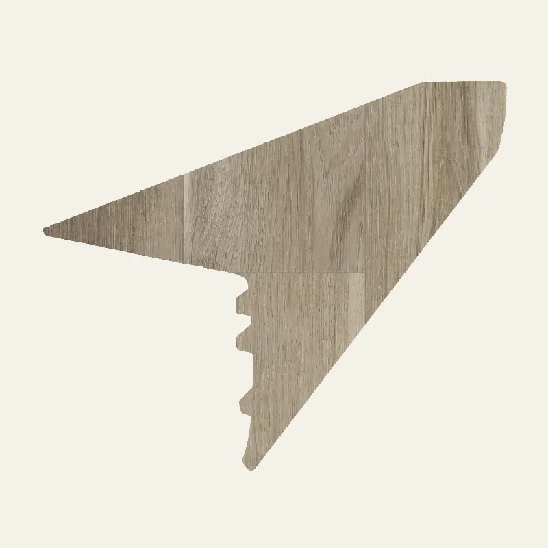 Next Floor Vinyl StoneCast Incredible Light Twine Tall Stair Nose Cap 94"