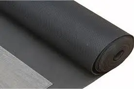 Toucan Vinyl Underlayment IXPE Foam Black 6" x 48" - 1.5 mm (200 sqft)