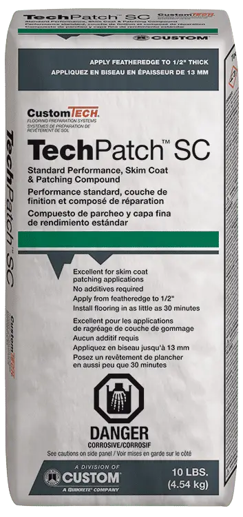 Custom Building Products - Floor Patch TechPatch SC 4.54 kg