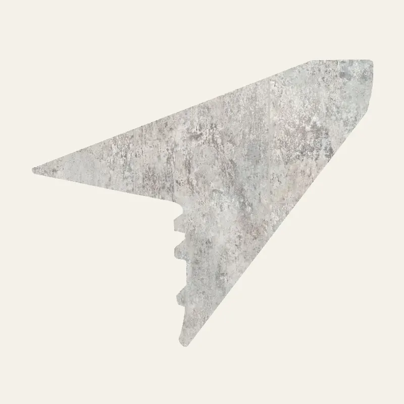 Armstrong Vinyl Alterna #D7191 Powdered Blush Overlap Stairnose 94"