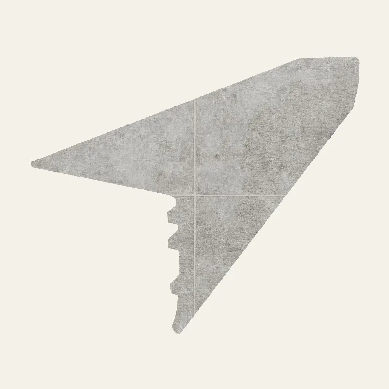 Armstrong Vinyl Alterna #D4169 Windy Sand Overlap Stairnose 94"