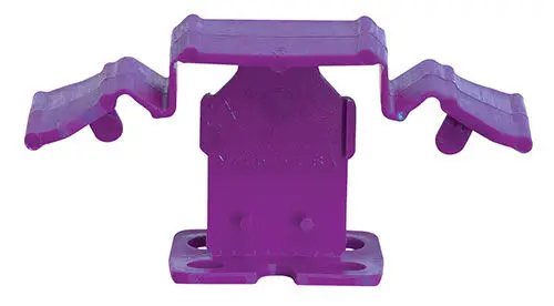 Pearl Abrasive - Tuscan TruSpace SeamClip Purple, Grout Size: 3/16" (4.76mm) (Pack of 150)