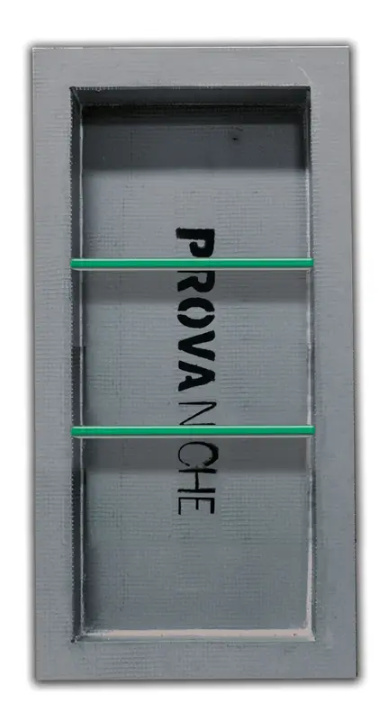 Prova - Niche Shower Shelf with 2 Adjustable Safety Glass Shelves - 33" x 16"