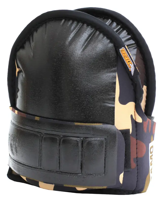 Troxell Knee Pads Super-Soft Urethane Camouflage - Large