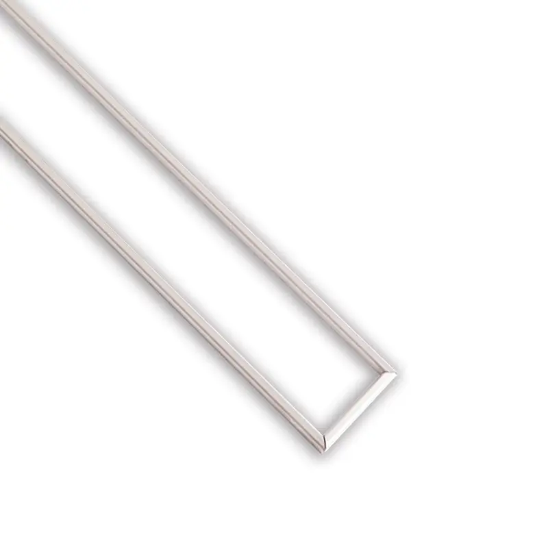 Wedi - Linear Drain Grate Frame Fundo C27 Stainless Steel Polished Chrome 2-9/16" x 28"