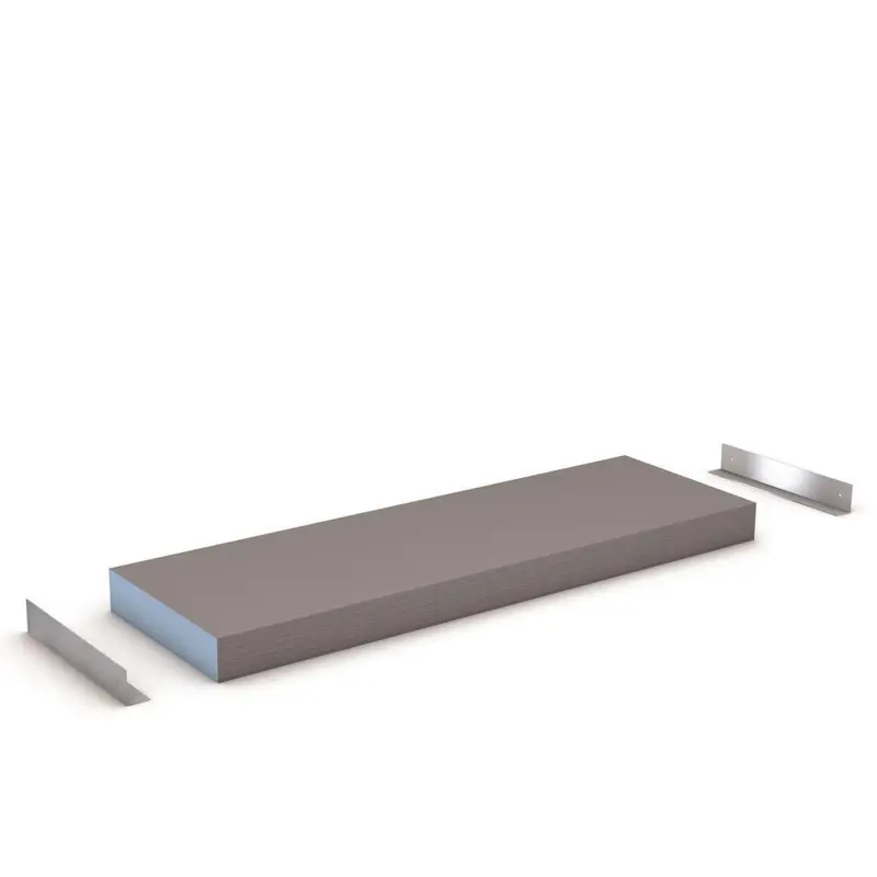 Wedi - Sanoasa Shower Bench 4 Straight, Self-supporting - 47 1/4" x 15" x 3 1/8"