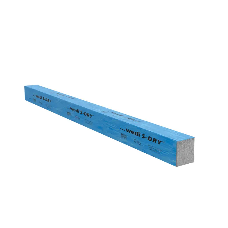 Wedi - Shower Curb S-DRY 72" x 3-1/2" x 4-1/2"