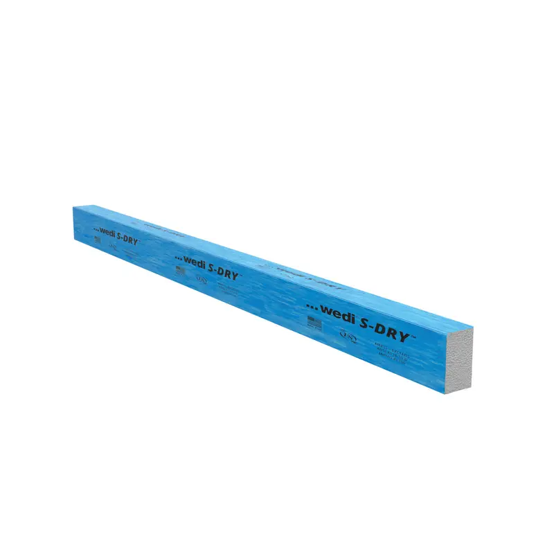 Wedi - Shower Curb S-DRY - Lean 72" x 3-1/2" x 2"