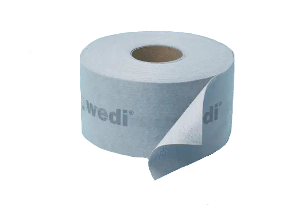 Wedi - Waterproof Sealing Tape - Fleece Laminated - 5" x 32.8'
