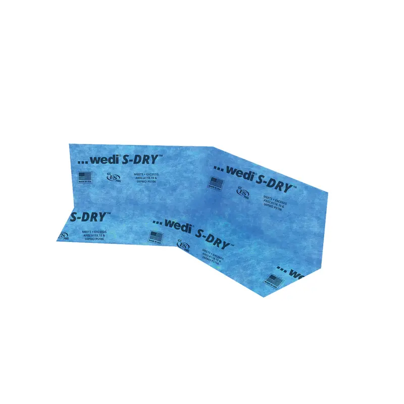 Wedi - Preformed Waterproofing Corner S-DRY Inside Corner 135° (Pack of 2)