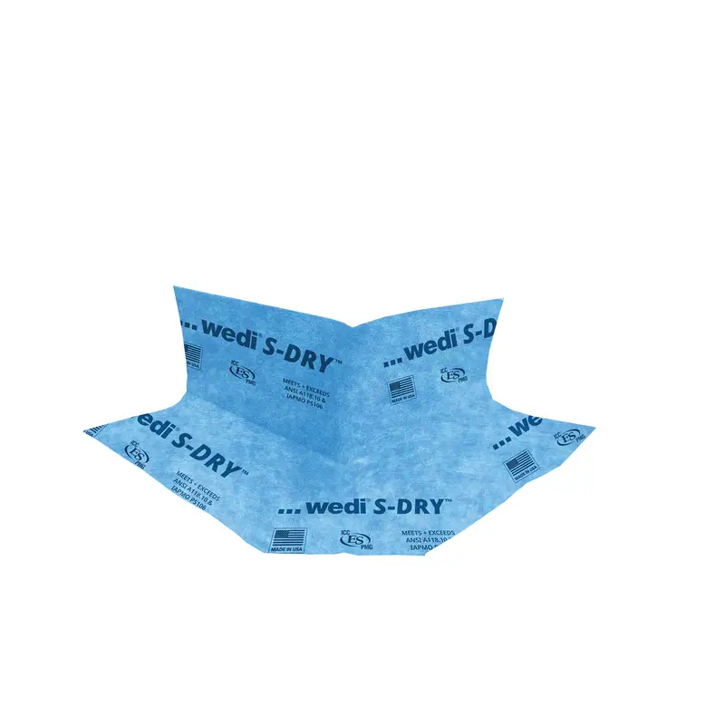 Wedi - Preformed Waterproofing Corner S-DRY Outside Corner 90° (Pack of 2)