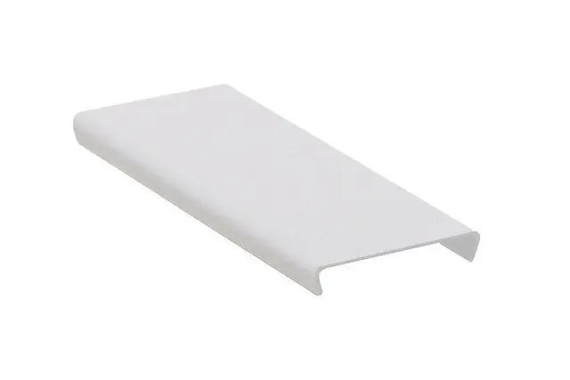 Schluter KERDI-LINE-FC Cover Plate Stainless Steel Satin White 1-3/8" for Multiple Kerdi-Line Drains Connection