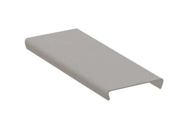 Schluter KERDI-LINE-FC Cover Plate Stainless Steel Stone Grey 1-3/8" for Multiple Kerdi-Line Drains Connection