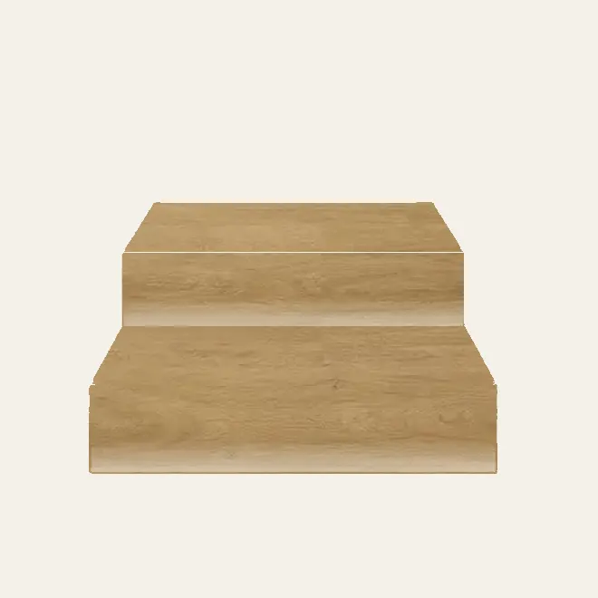 Grandeur Flooring Vinyl Atlantic #88004-7 Stair Tread Kit (Double Sided)