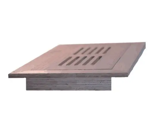 Grandeur Flooring Vinyl Atlantic #CDW219S-02 Floor Vent 4" x 10"