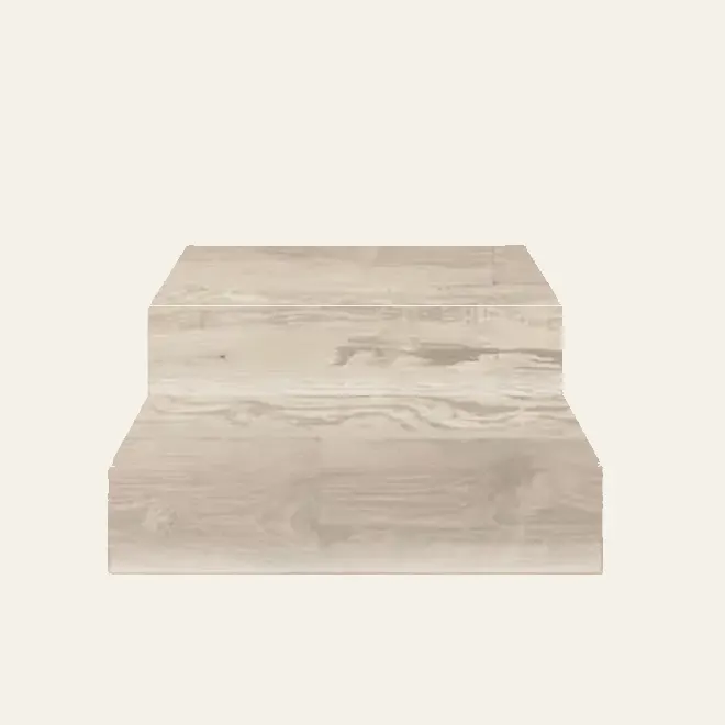 Grandeur Flooring Vinyl Atlantic #CDW340-2 Stair Tread Kit (Double Sided)