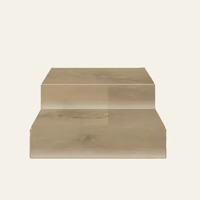 Grandeur Flooring Vinyl Atlantic #GF8936 Stair Tread Kit (Double Sided)