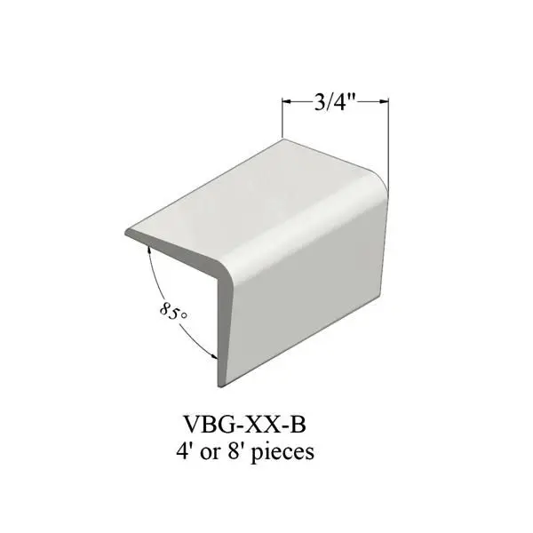 Tarkett - Corner Guards - VBG 08 B 96 Corner Guard 3/4" #08 Icicle - Profile 8'