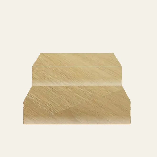 Grandeur Flooring Vinyl Continental Kentucky Stair Treads Kit (Double Sided)