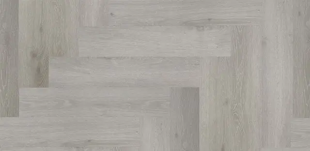 Grandeur Flooring Vinyl Planks Designer Click Lock Herringbone Rice Lake 5" x 24"