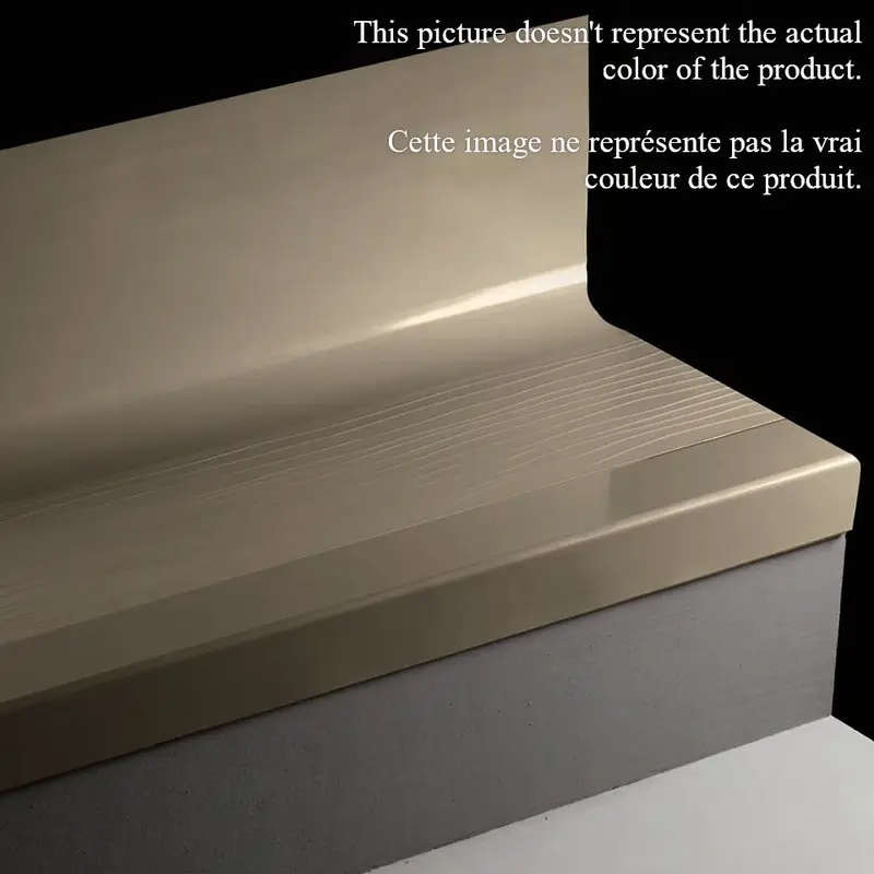 Tarkett Angle Fit Rubber Stair Tread with Integrated Riser Hammered #LB4 with Grit tape 7'