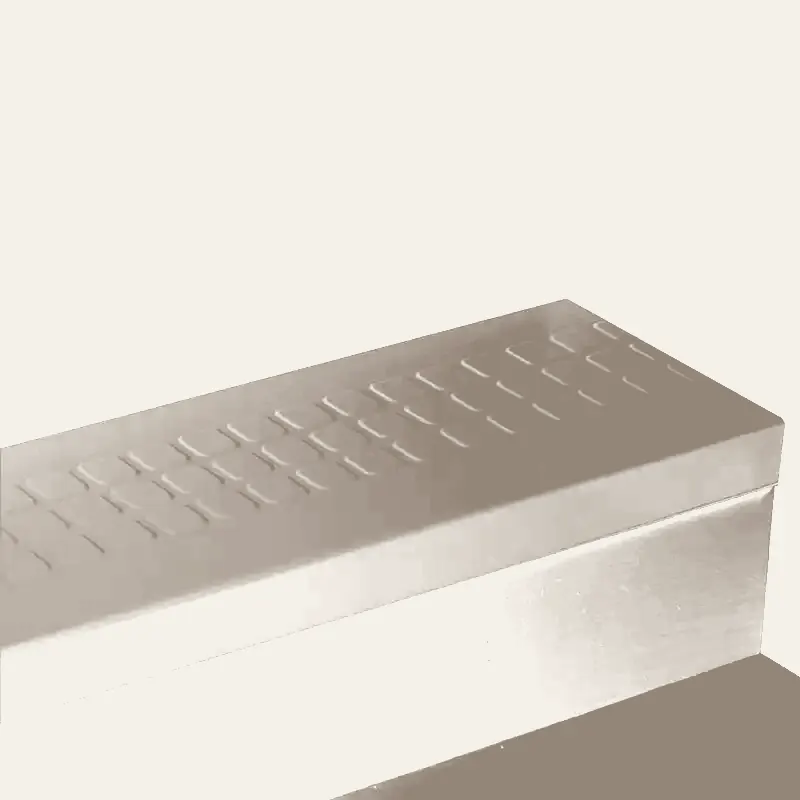 Angle Fit Rubber Stair Tread - VIRNSQS 80 SQ Raised Square #80 Fawn with 47 Brown Rubber Insert 36"