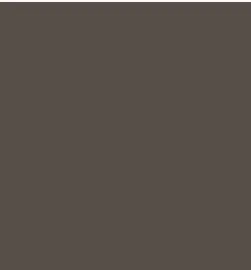 Tarkett - Angle Fit Rubber Stair Tread - VISN 47 SQ Service Weight Smooth Surface #47 Brown with Two 1" Tan Grip Tape Inserts 60"