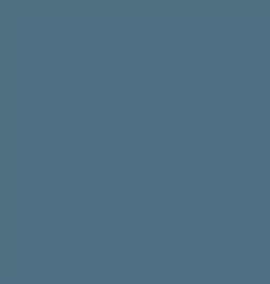 Tarkett - Angle Fit Rubber Stair Tread - VISN 58 SQ Service Weight Smooth Surface #58 Windsor Blue with Two 1" Black Grip Tape Inserts 48"