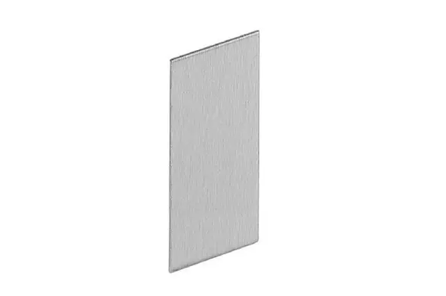 Schluter - KERDI-BOARD-ZC Internal Connector - Brushed Stainless Steel (V2) 1-1/2"